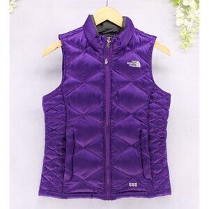 The North Face Girls' M 10/12 550 Down Insulated Purple